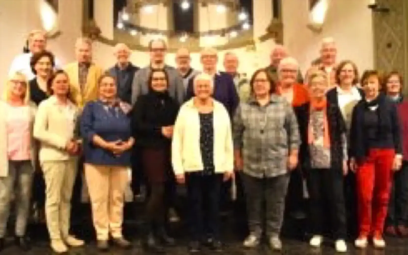 Der St. Agnes-Chor Angermund in ‚zivil‘., Foto: St. Agnes-Chor
