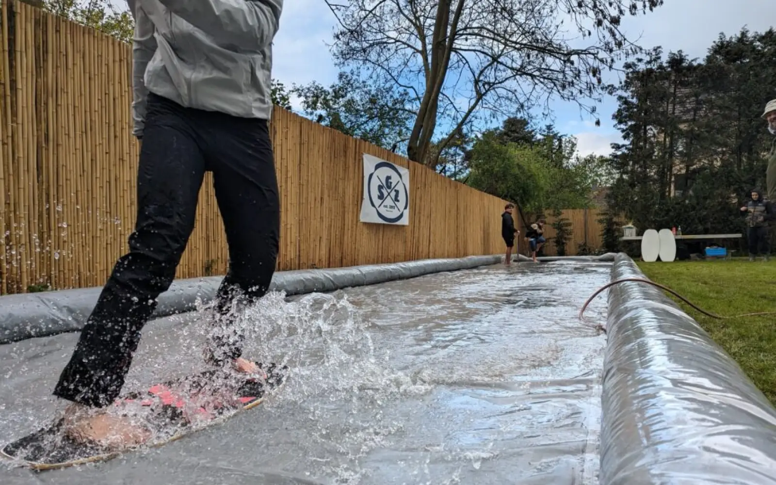 Skimboarding