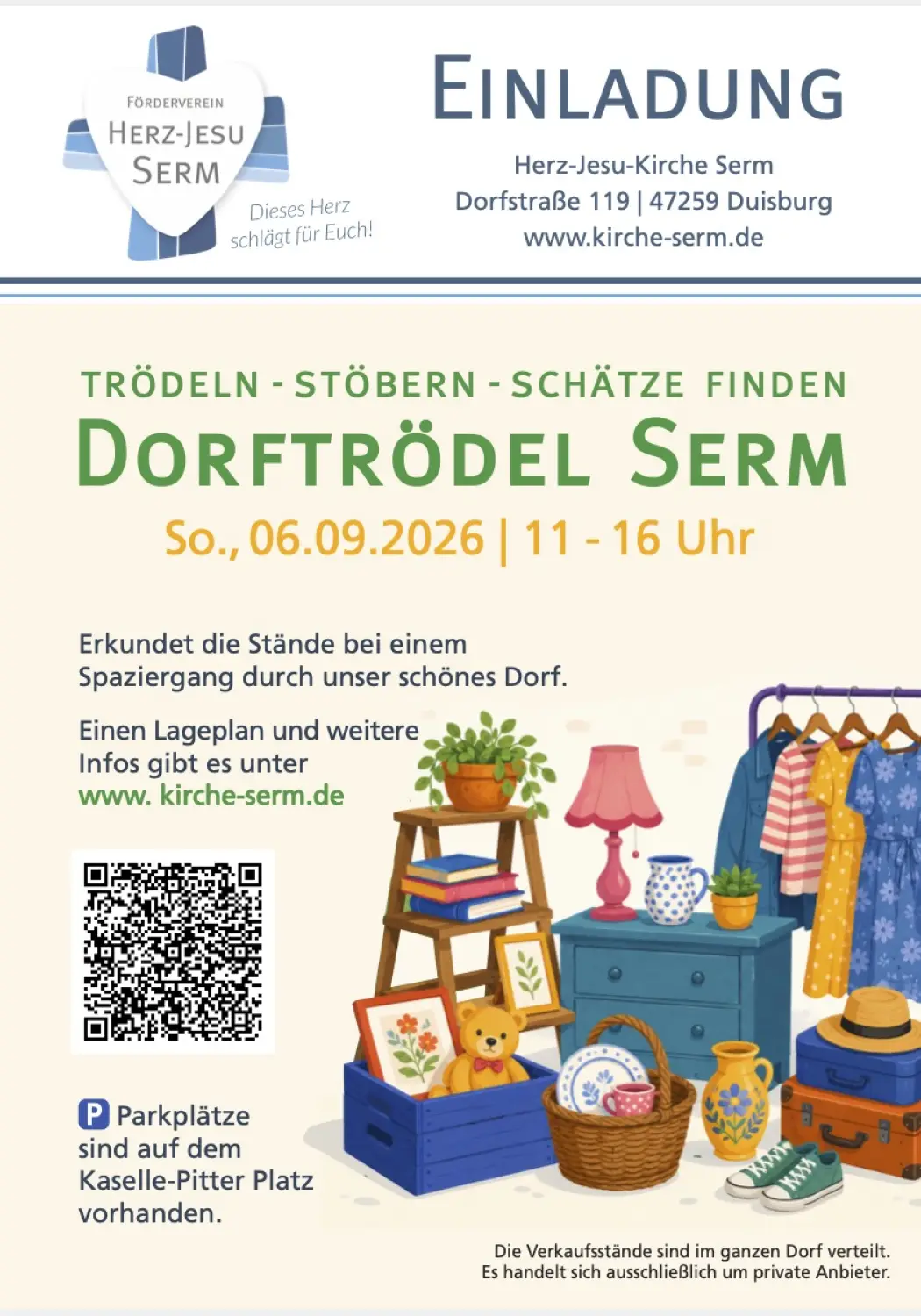 Dorftrödel Serm