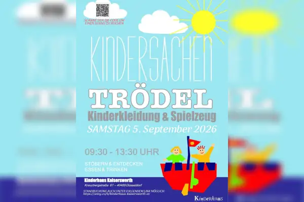 Kindersachen-Trödel im Kinderhaus Kaiserswerth