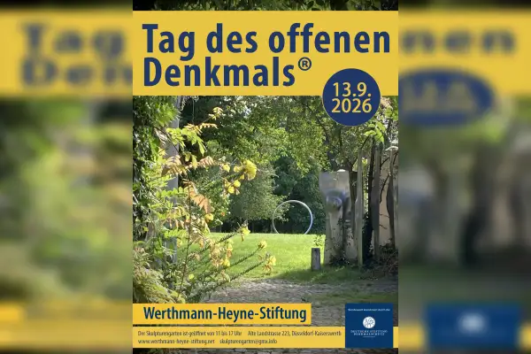 Skulpturengarten Werthmann-Heyne öffnet in Kaiserswerth
