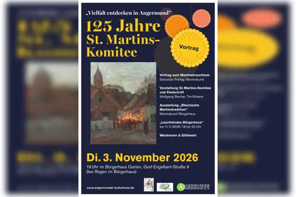 Jubiläumsabend 125 Jahre St. Martinskomitee Angermund