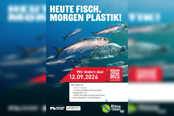 Rhine Clean up in Mündelheim