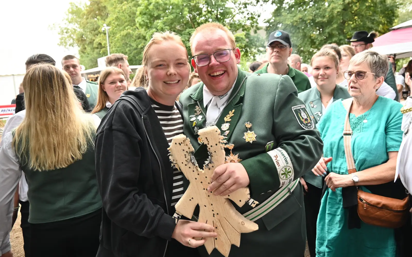 Mo Schmidt ist neuer Schützenkönig in Huckingen