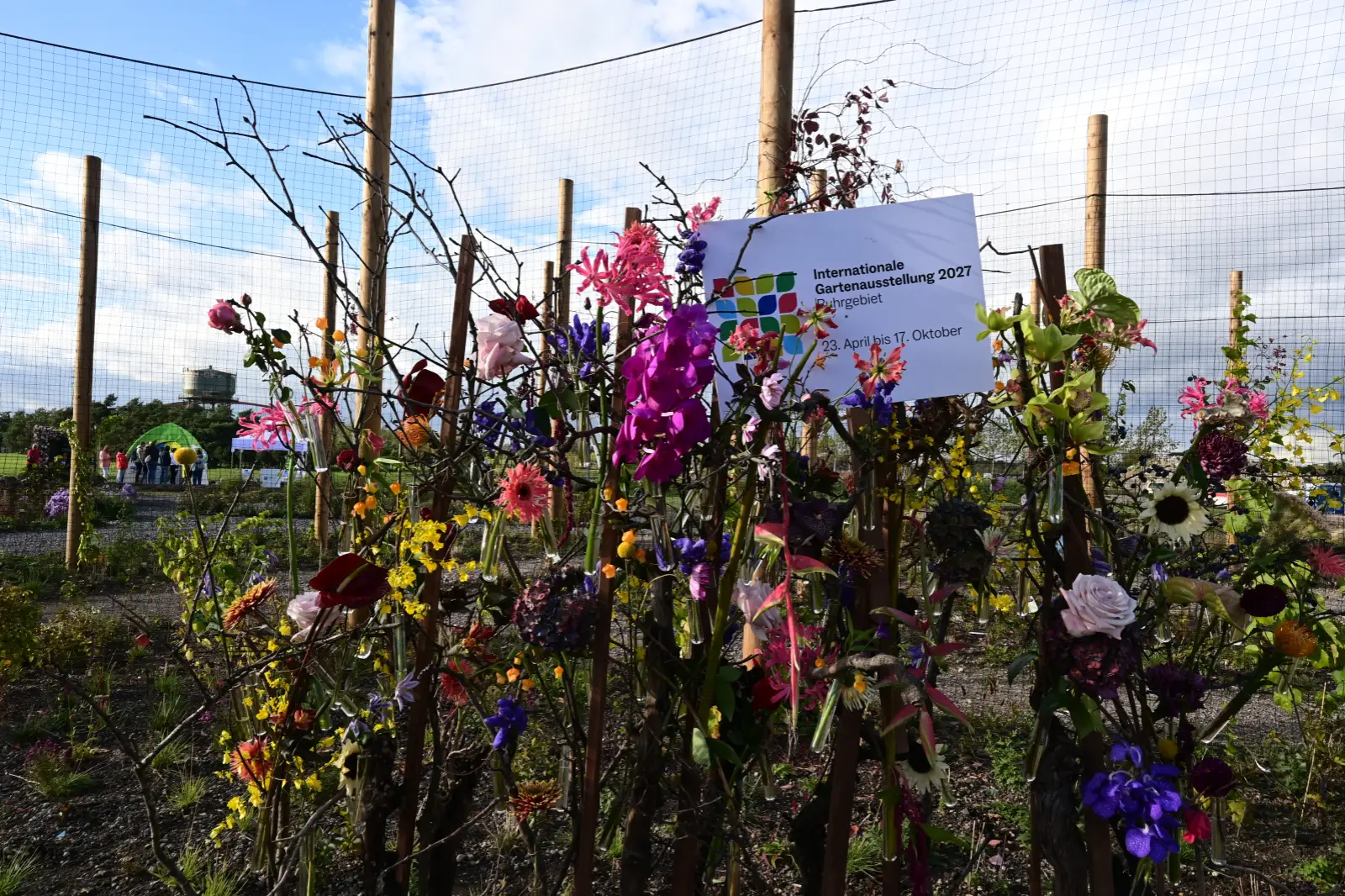 Die ersten Beete für die IGA 2027 sind angelegt. Foto: sam