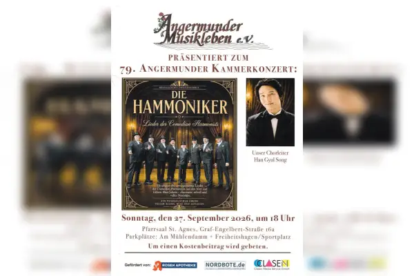 Die Hammoniker bringen die Comedian Harmonists nach Angermund