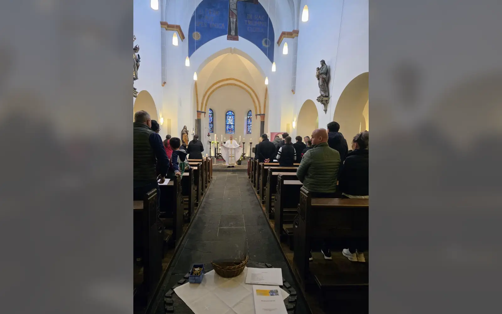 Rumänische Gläubige versammeln sich regelmäßig zur Liturgie in ihrer Muttersprache. Foto: Rumänische Griechisch-Katholische Gemeinde