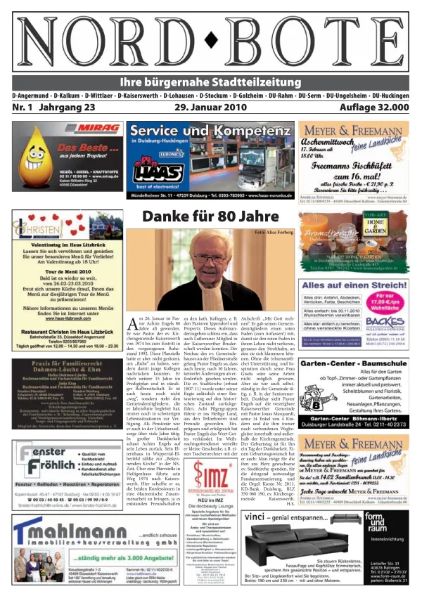 Ausgabe 01/2010
