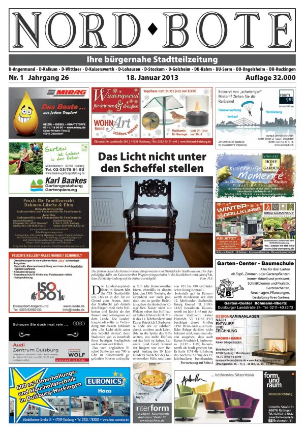 Ausgabe 01/2013