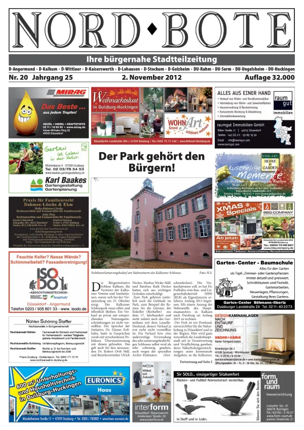 Ausgabe 20/2012