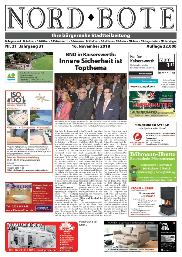 Ausgabe 21/2018