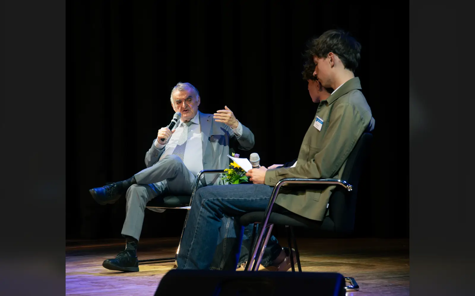 Herbert Reul wurde abwechselnd von mehreren Moderatoren befragt. Foto: dav