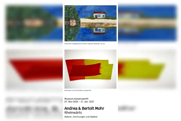 Ausstellung Andrea & Bertolt Mohr: Rheinwärts