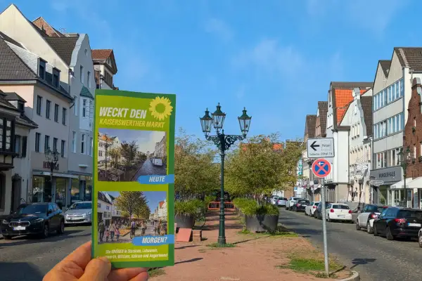 Weckt den Kaiserswerther Markt: Kampagne startet am Parking Day