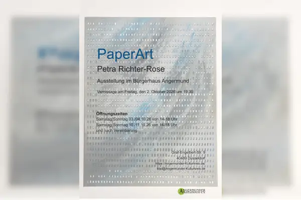Vernissage PaperArt mit Petra Richter-Rose