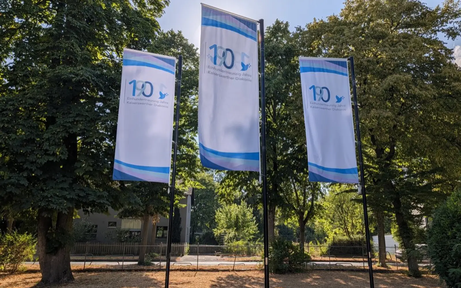 Auf dem Campus der Kaiserswerther Diakonie an der Alten Landstraße wird am 13. September das 190. Jahresfest gefeiert. Foto: ah