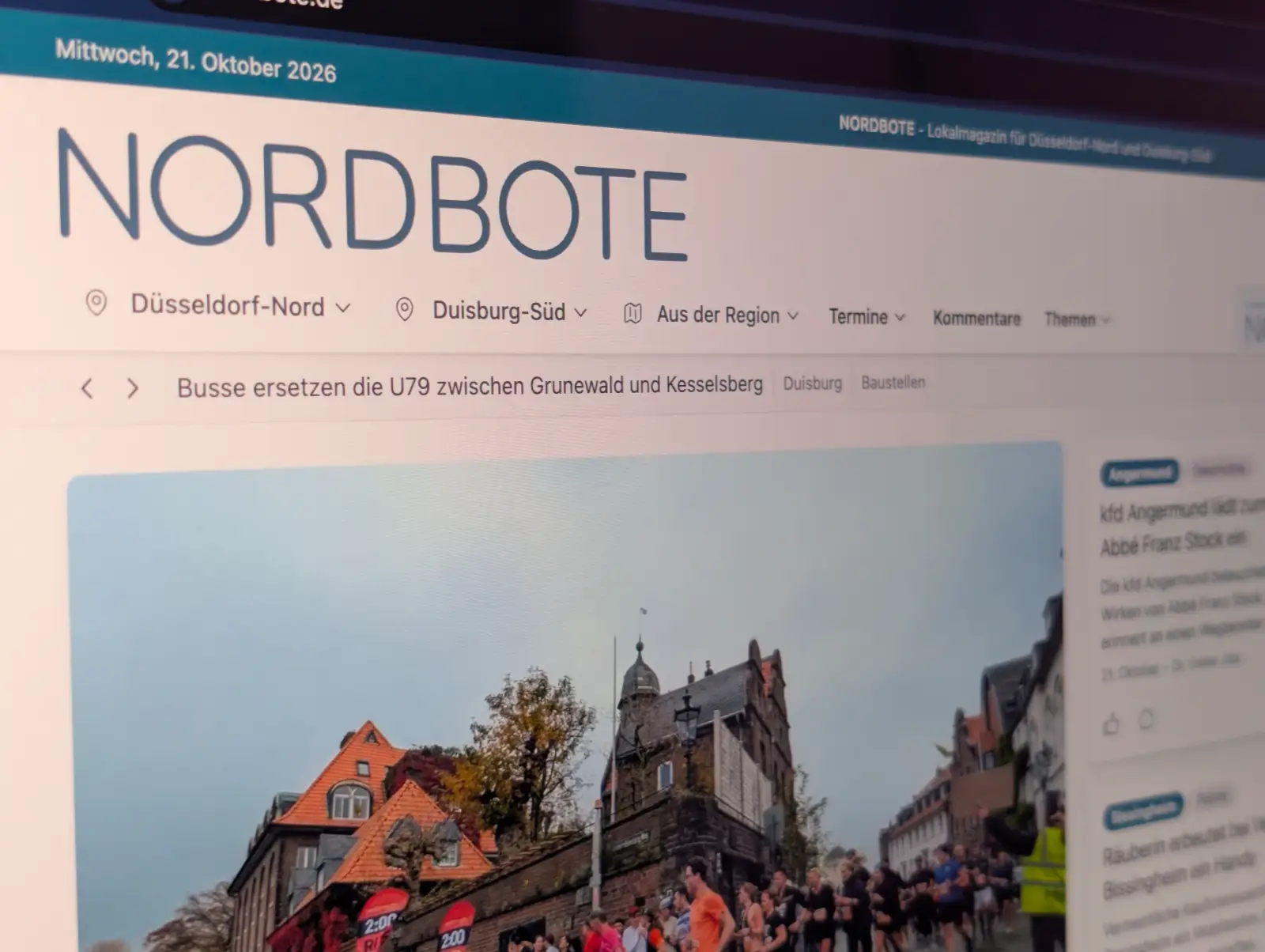 Am Mittwoch, 21. Oktober, ist nordbote.de wie gewohnt erreichbar, während die Sicherheitslücke PHP2Shell weltweit Webseiten lahmlegt. Foto: ah