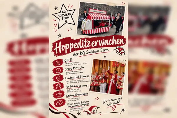 Hoppeditz-Erwachen der KG Südstern Serm