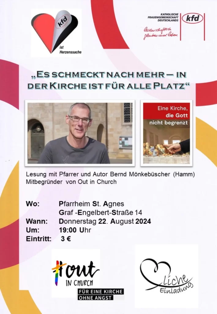 Plakat: Lesung mit Bernd Mönkebüscher