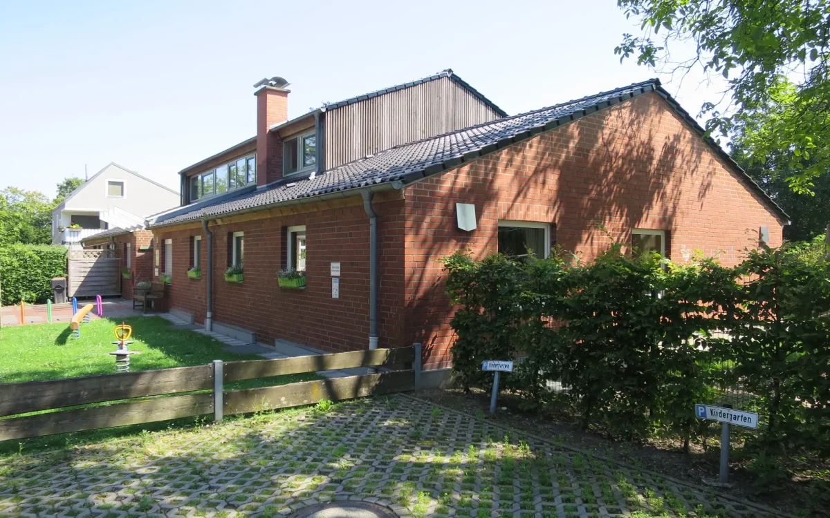 Das katholische Montessori Kinderhaus in Kalkum. Foto: hs