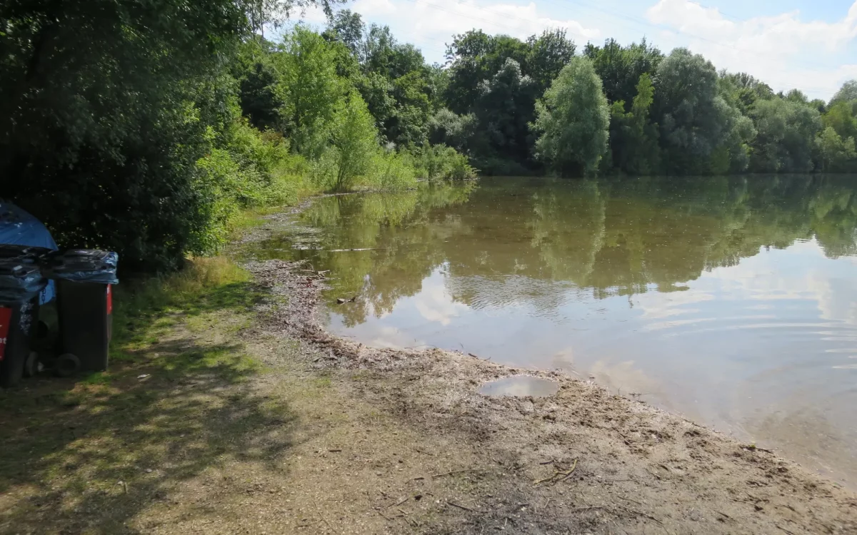 Nordstrand Mitte Juni 2024 nach den Regenfällen. Foto: HS