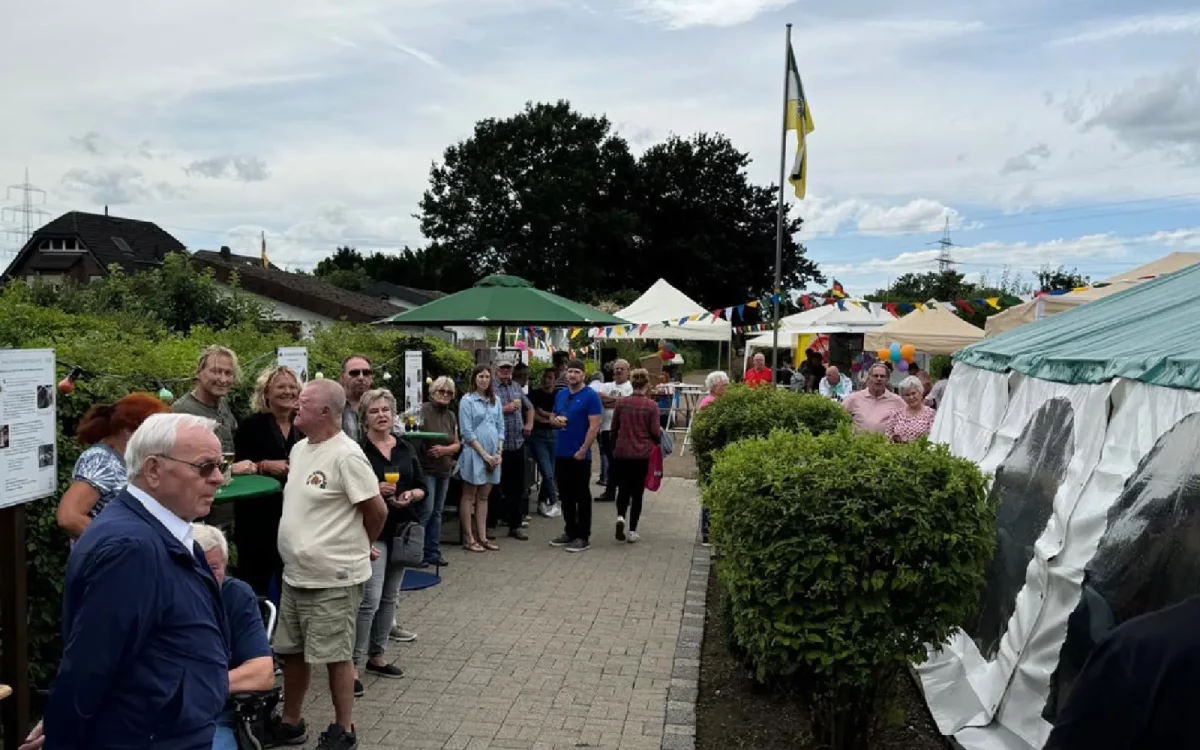 Der KGV „Am Heidberg“ feierte sein 40-jähriges Jubiläum mit einem Sommerfest. Foto: privat