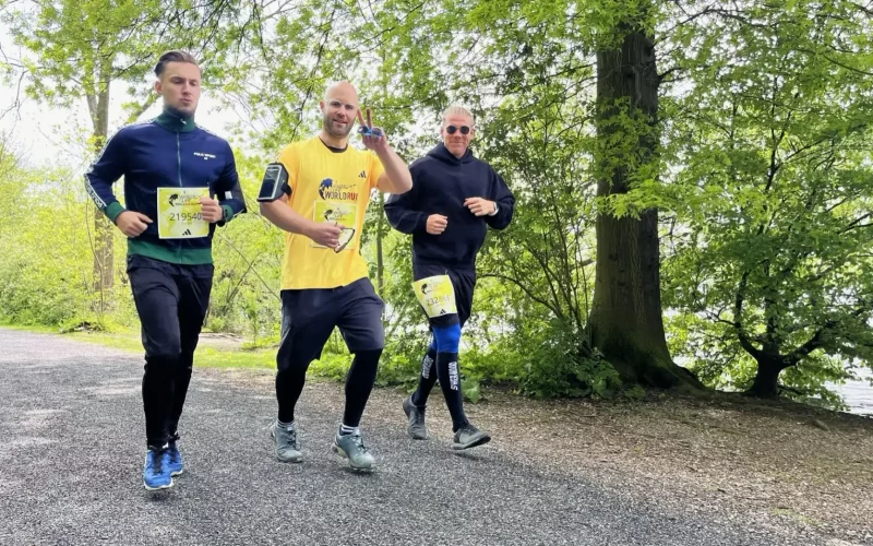 Laufen macht Spaß, vor allem im Team. Foto: BG Klinikum Duisburg