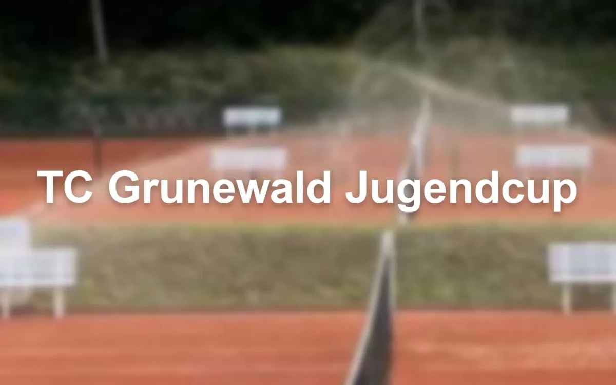 TC Grunewald: Beste Spieler kämpfen um den Jugendcup