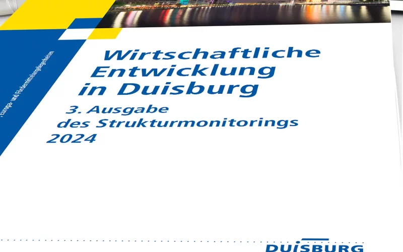Wirtschaftsstandort Duisburg: Drittes Strukturmonitoring veröffentlicht