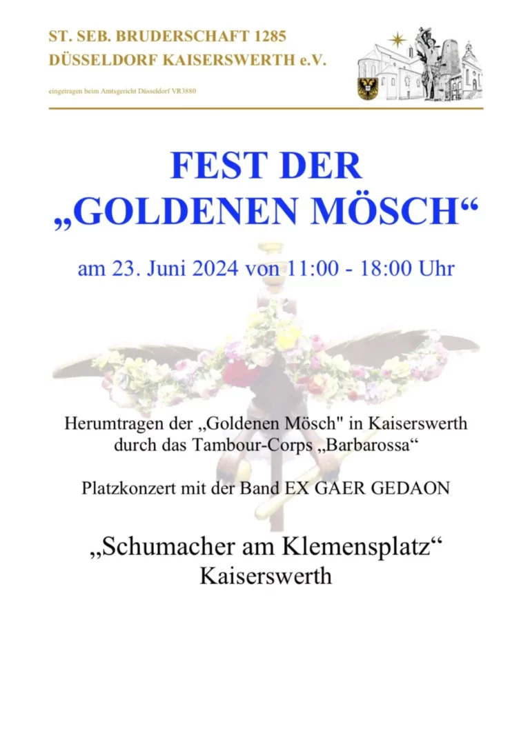 Fest der "Goldenen Mösch"