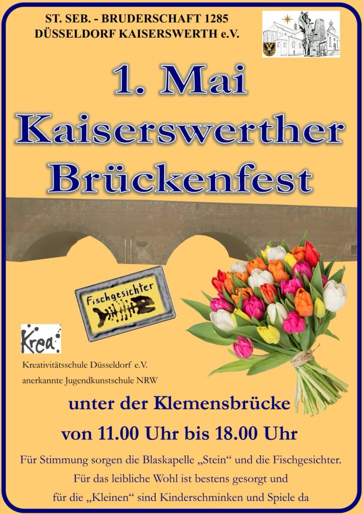 Plakat zum Kaiserswerther Brückenfest
